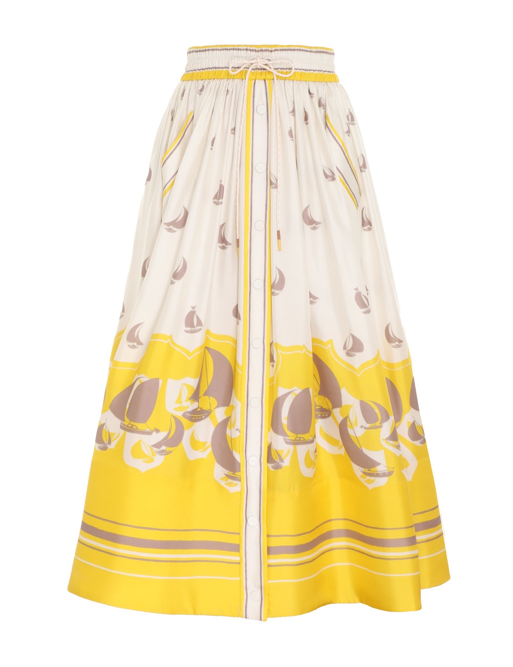 HIGH TIDE GATHERED SKIRT - 1