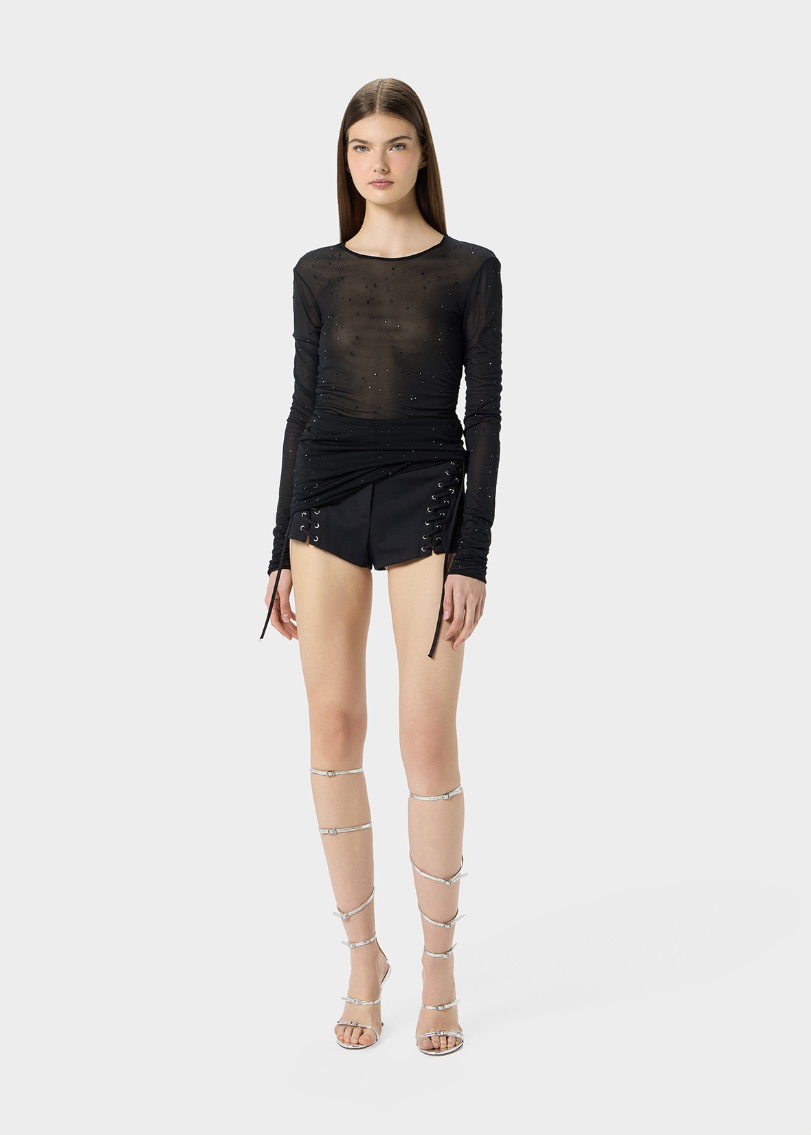 SWEATER WITH DROP-EFFECT DECORATIONS - 2