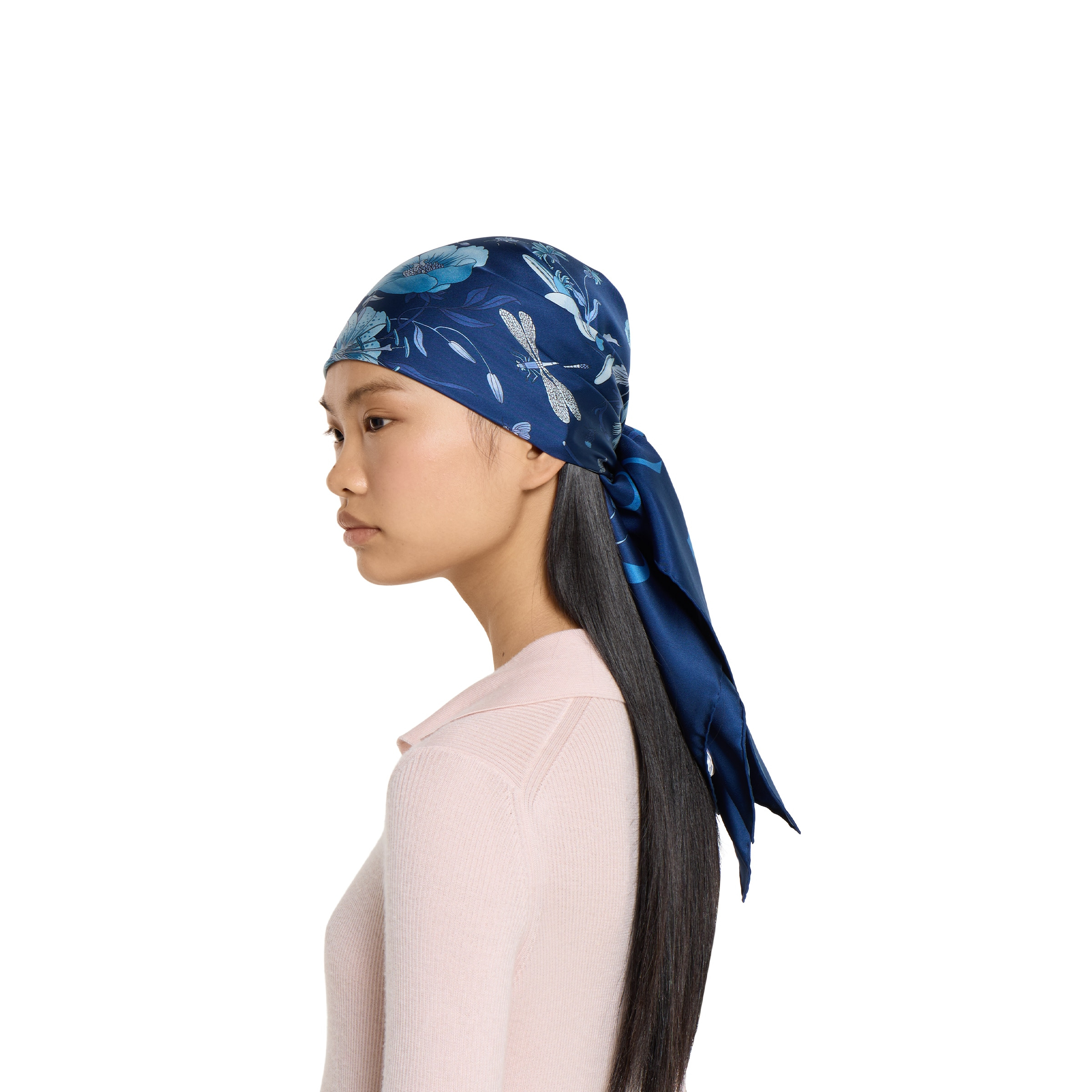 Printed silk twill carré - 3