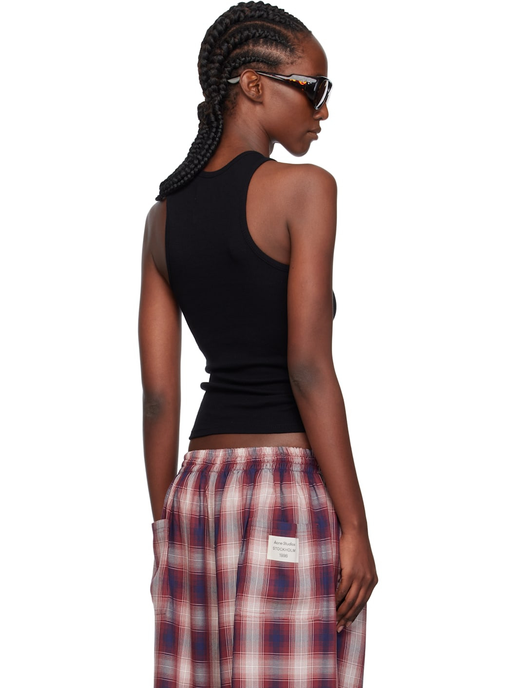 Black 90s Vest Tank Top - 3