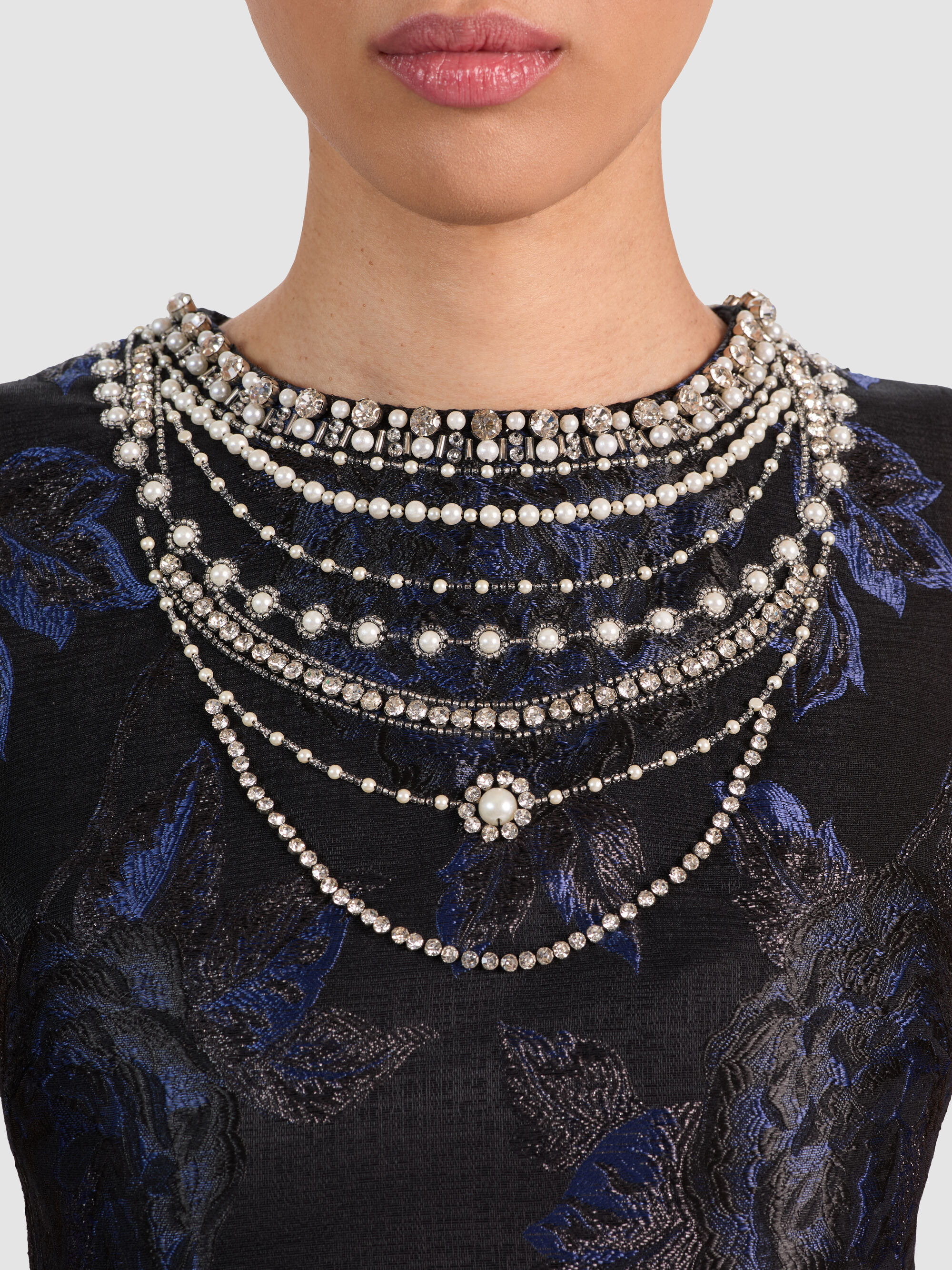 CHERRA EMBELLISHED CROP TOP - 5