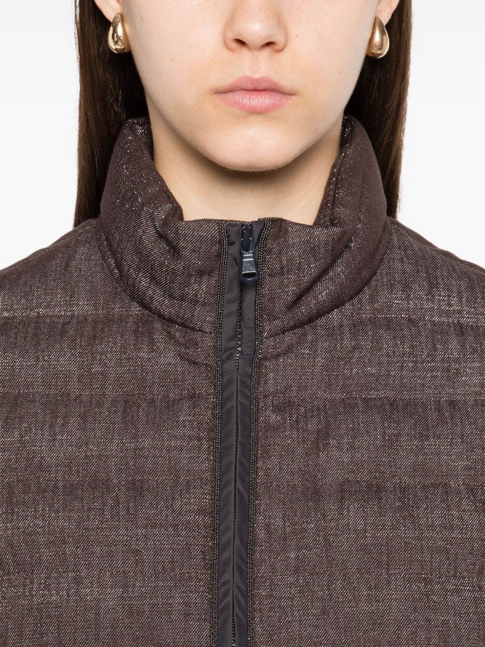 Brunello Cucinelli Short Sleeve Down jacket - 5