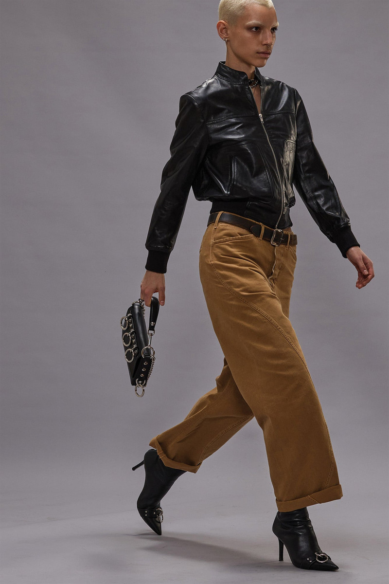 CURVED SEAM ARMY PANT 1