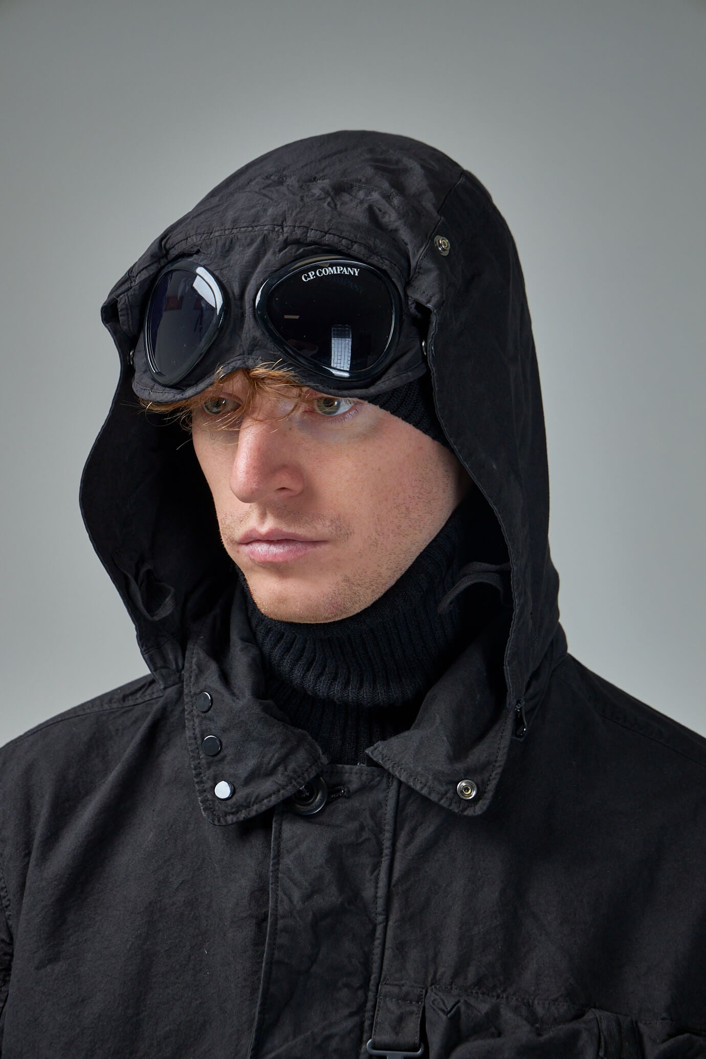 C.P. Company Ba Tic Goggle Jacket | labelsfashion | REVERSIBLE