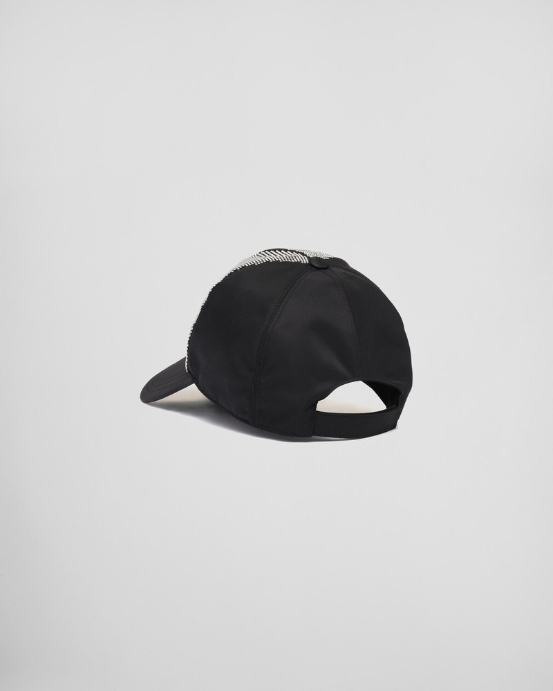 Studded Re-Nylon baseball cap 3
