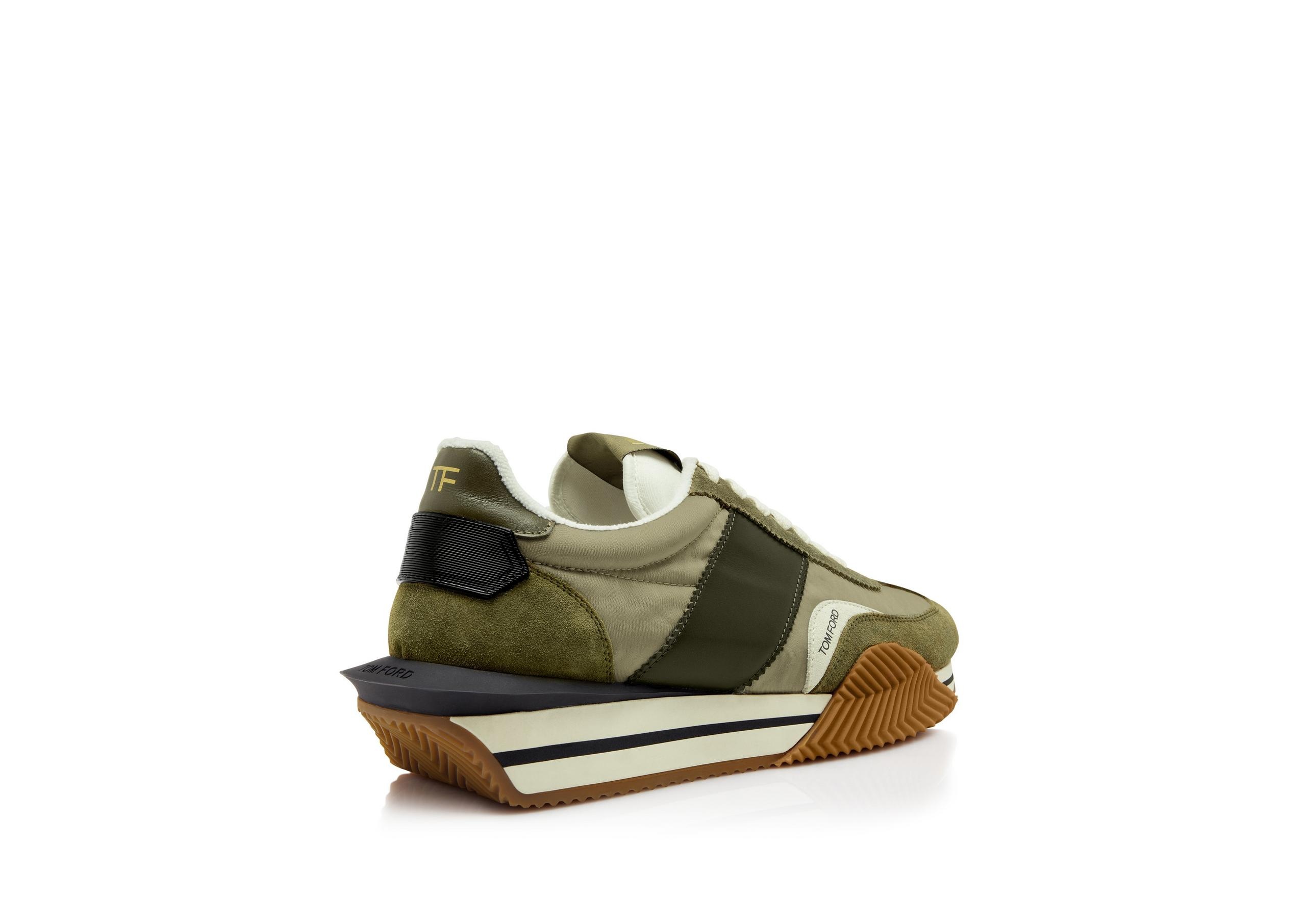 SUEDE TECHNICAL FABRIC JAMES SNEAKER - 3