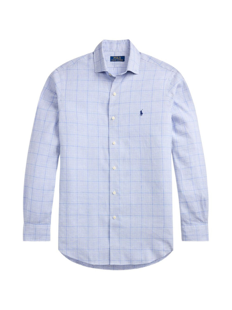 check-pattern shirt 1