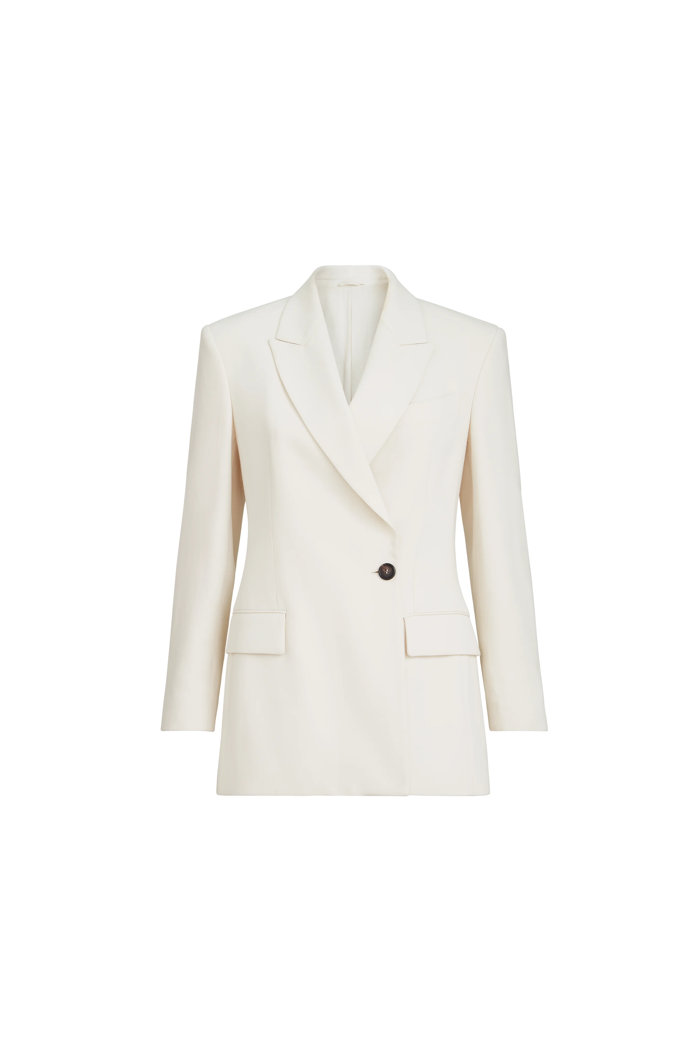 Brunello Cucinelli Couture twill blazer in Milk at Nordstrom - 1