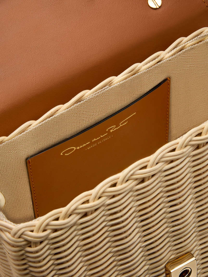 WICKER MINI TRO BAG 6