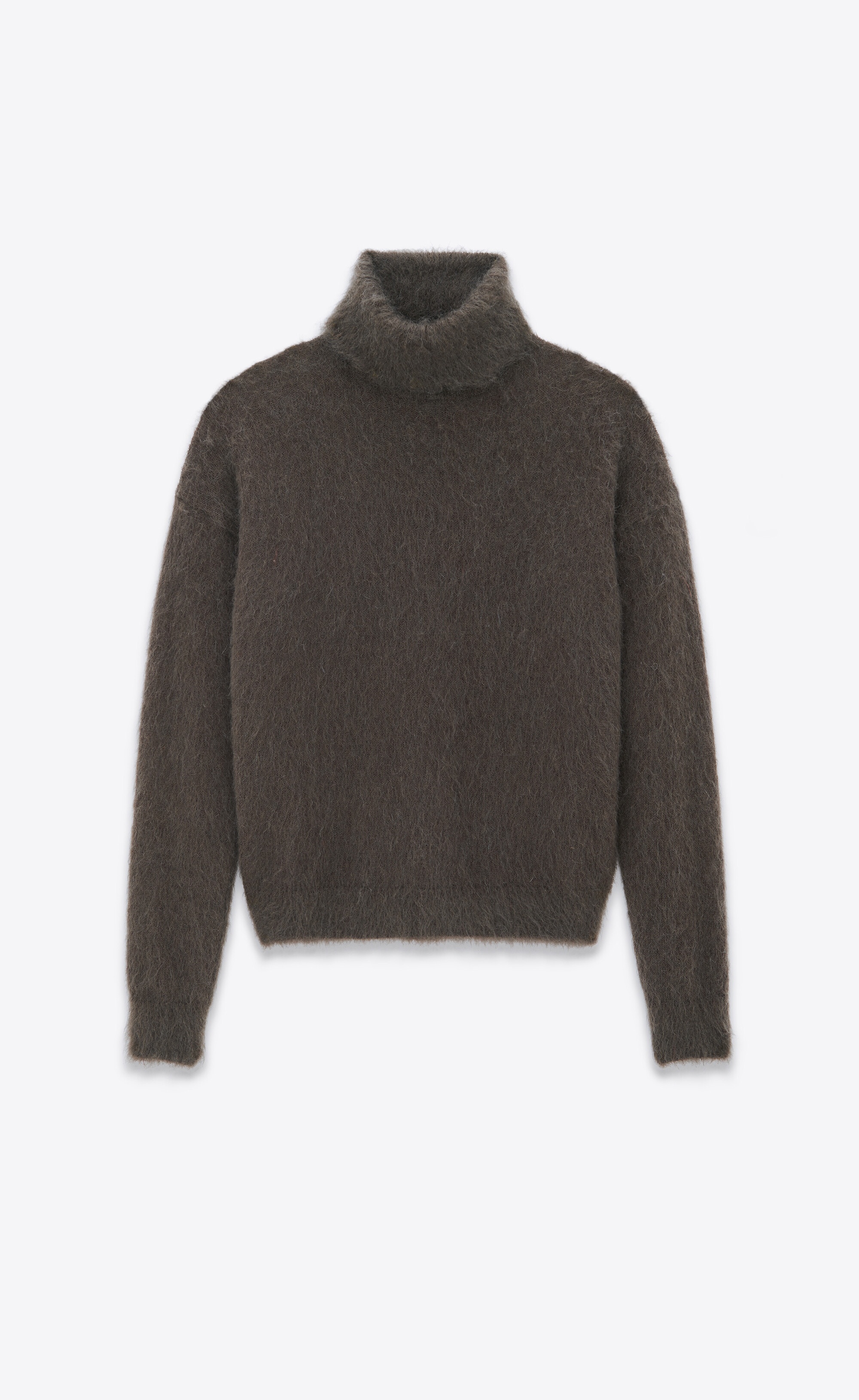 turtleneck sweater in mohair - 1