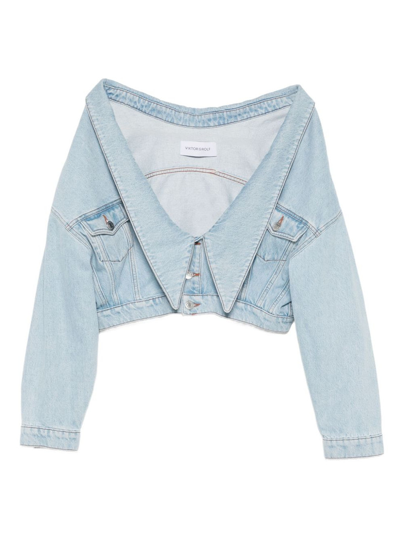 collared denim jacket 1