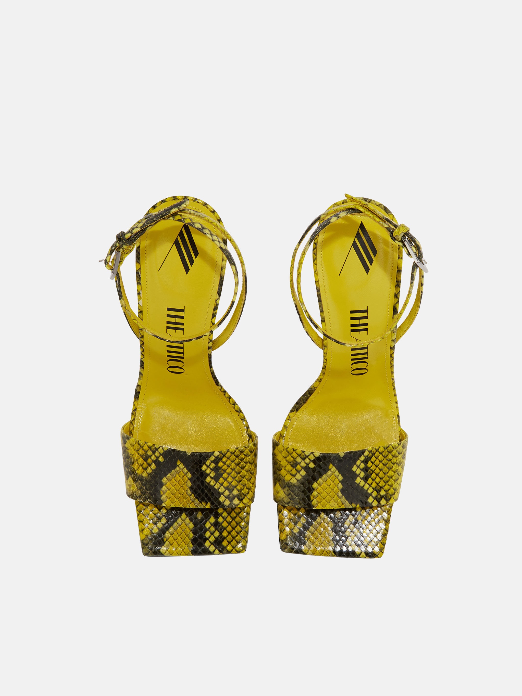 ''CHEOPE'' FLUO YELLOW SANDAL - 4