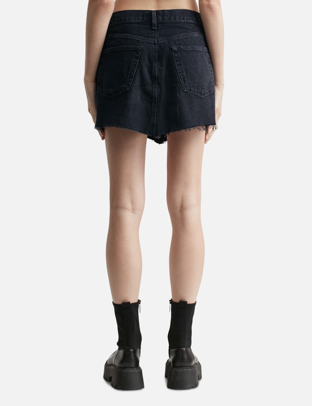 PARKER ANGLED HEM SKIRT - 3