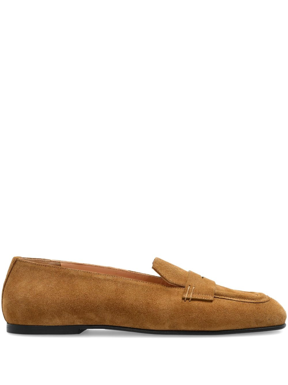 suede leather loafers - 1
