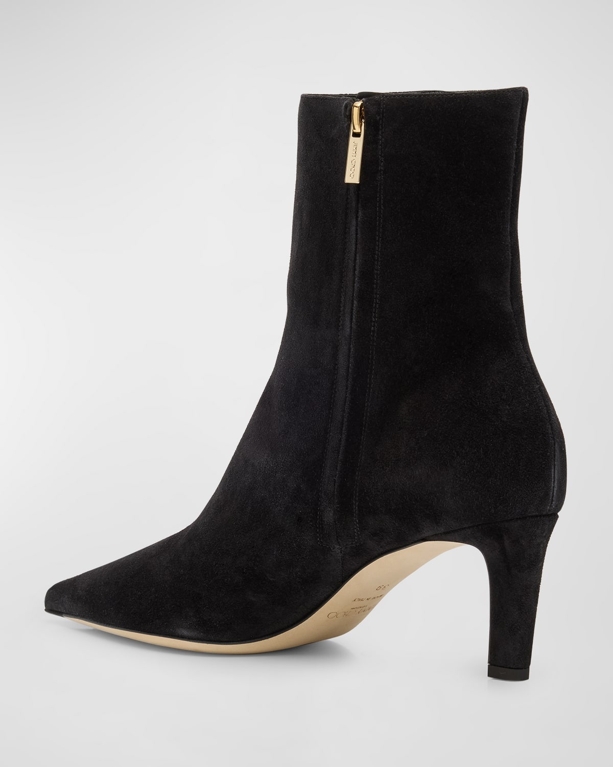 Alizze Suede Ankle Booties - 3