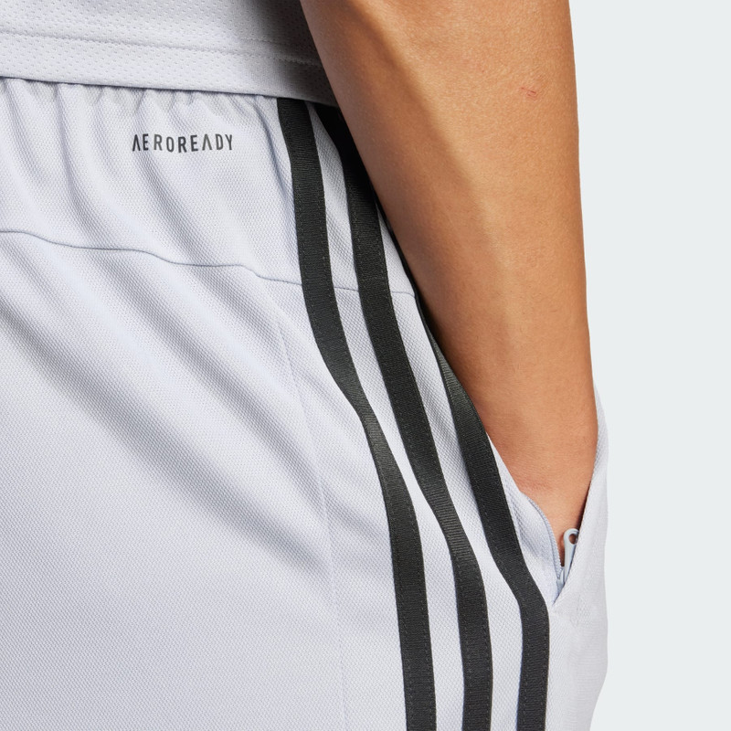 Train Essentials Piqué 3-Stripes Training Shorts 6