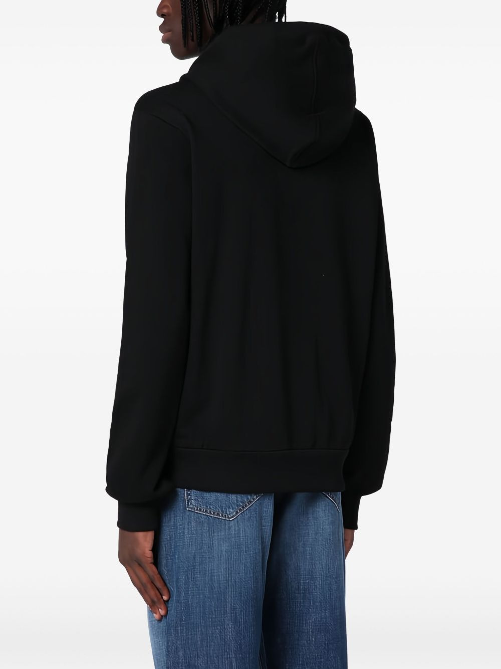 drawstring zip hoodie - 4