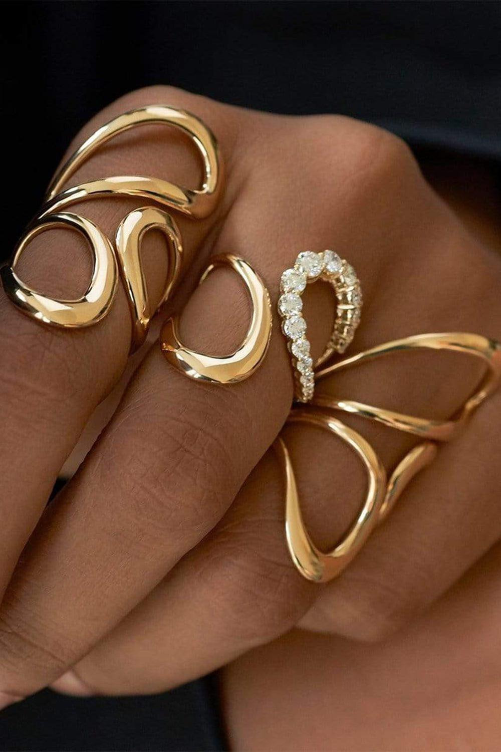 Large Aria Jane Ring - 3