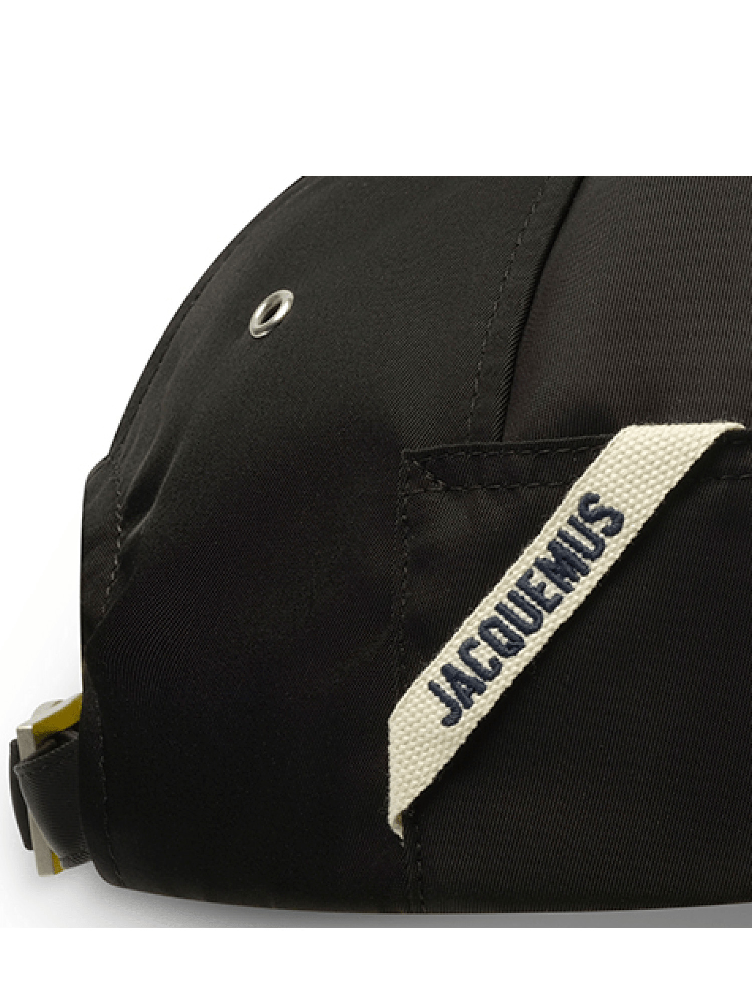 La Casquette Ovalie Cap in Black - 3