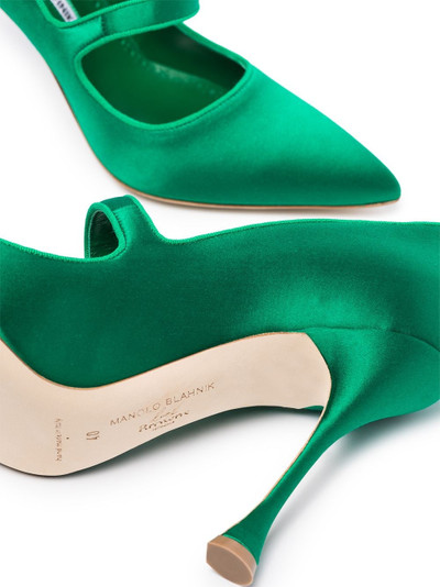 Manolo Blahnik x Browns 50 Camparicaro 105mm pumps outlook