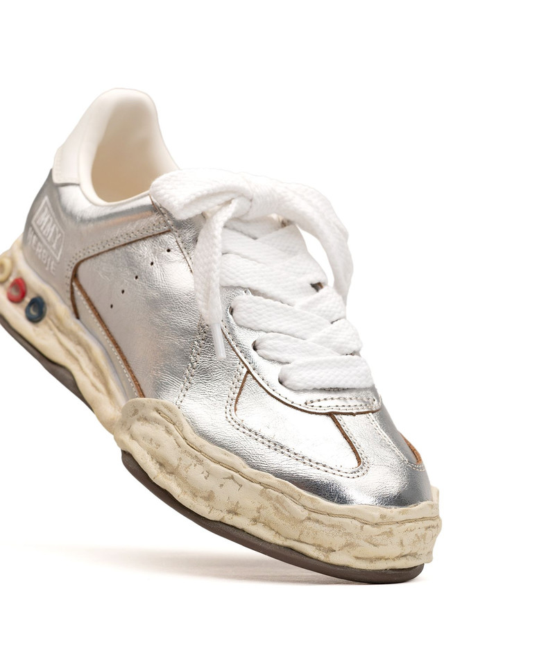 "HERBIE" OG Sole Wrinkled Leather Low-top Sneaker 33
