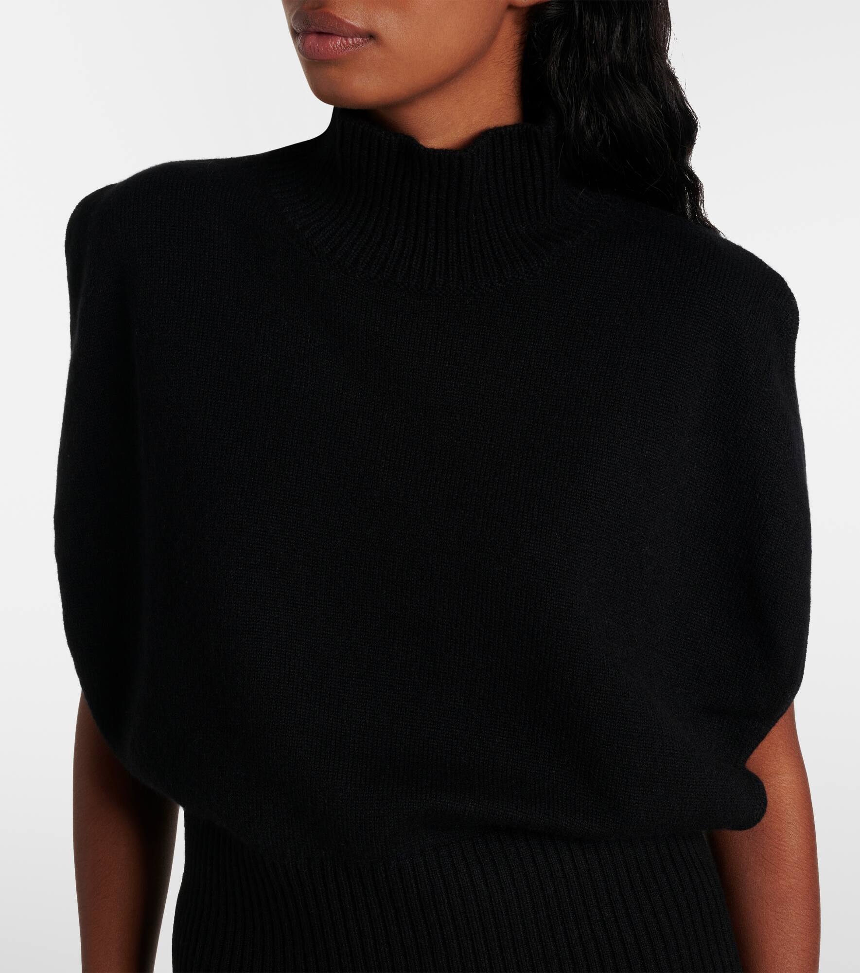 Zaya knitted cashmere top - 4