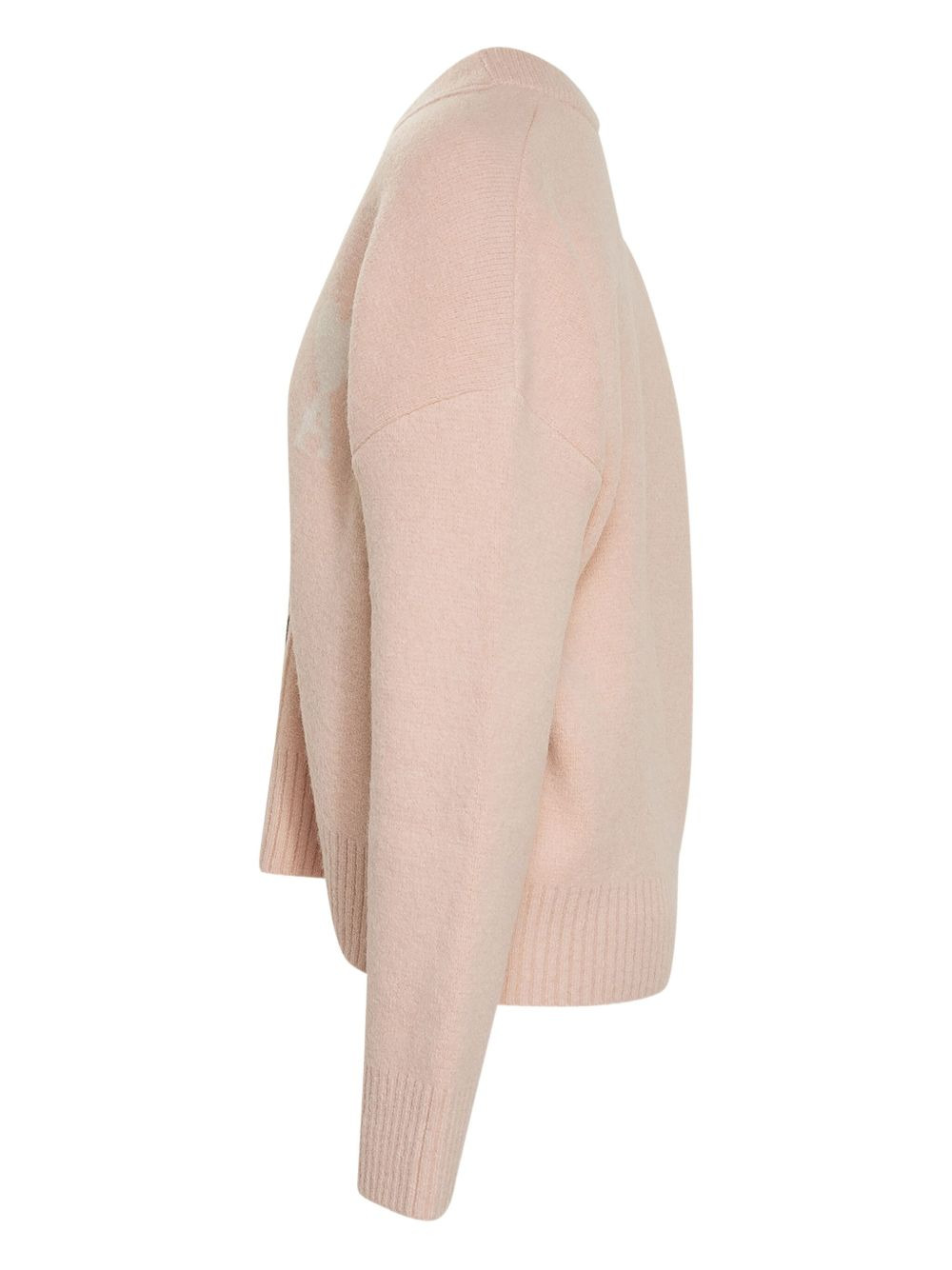 heart-logo button cardigan - 2