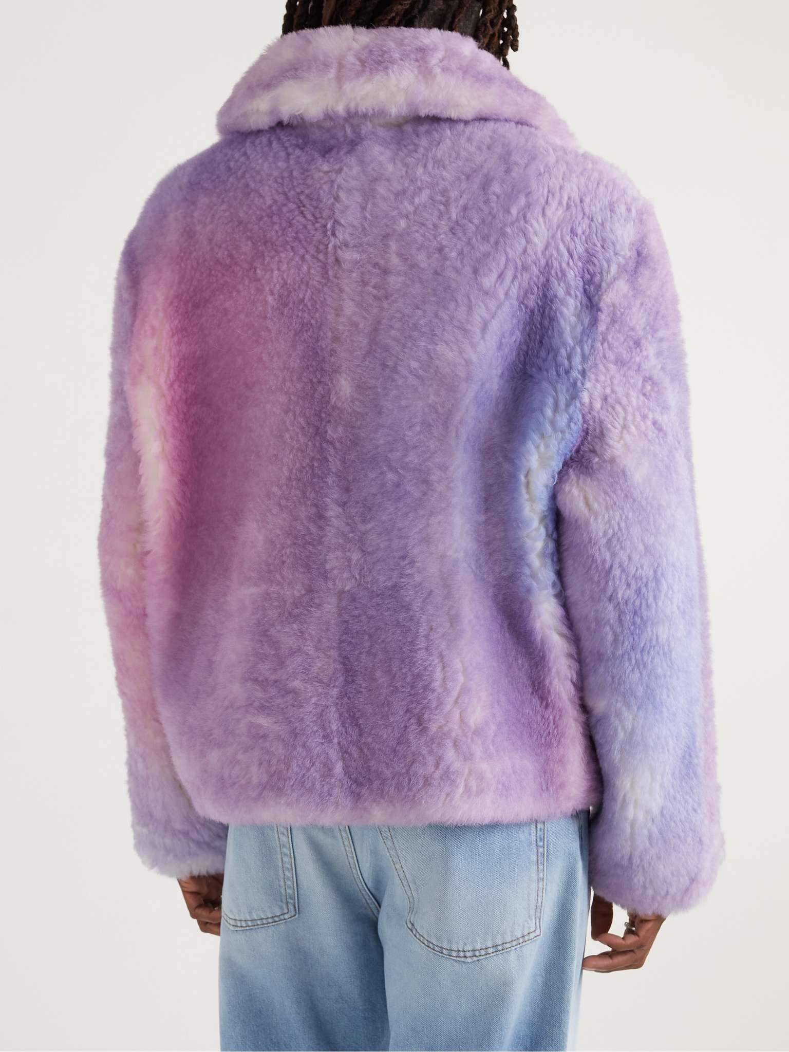 Dégradé Shearling Jacket - 4