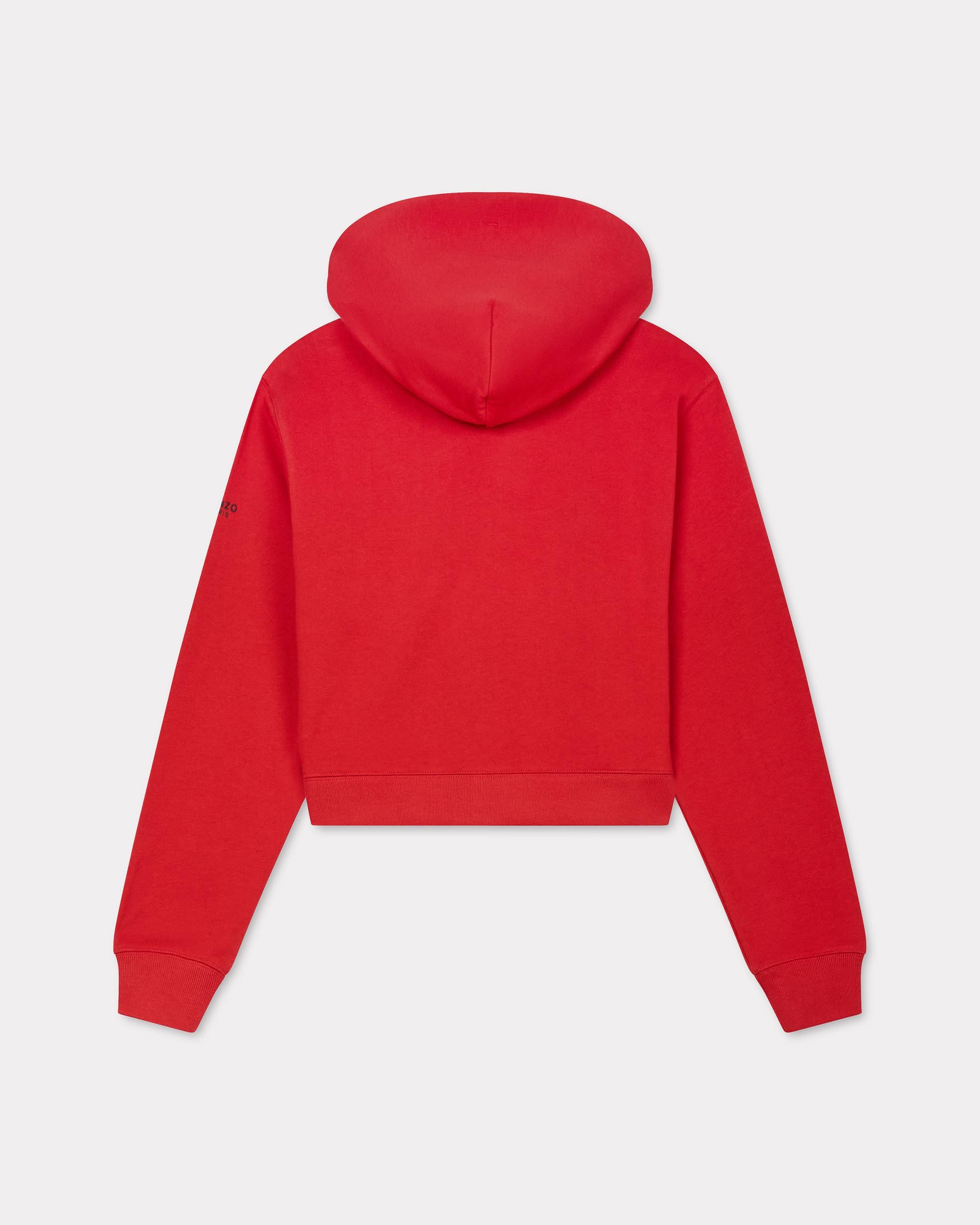 'Lucky Tiger' embroidered zip-up hoodie - 2