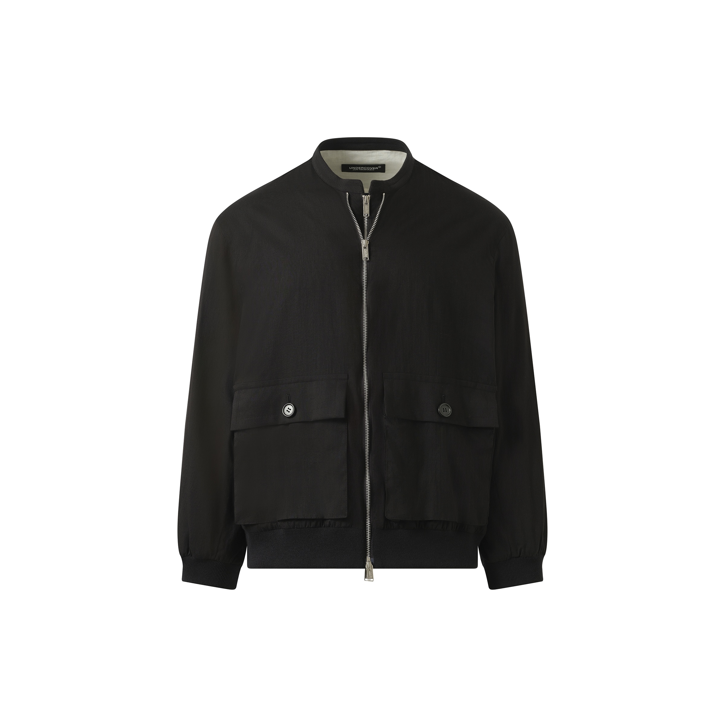 Double Zip Blouson in Black - 7