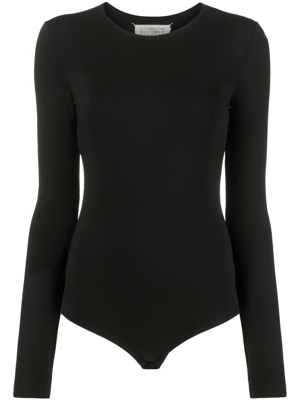 Maison Margiela Women Round-Neck Long-Sleeve Bodysuit - 1
