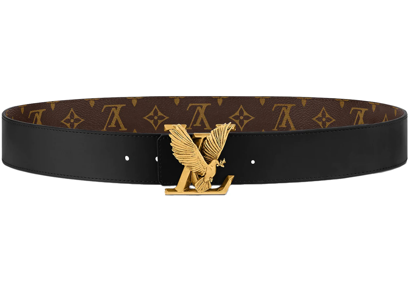 Louis Vuitton LV Dove 40MM Reversible Belt Brown - 2