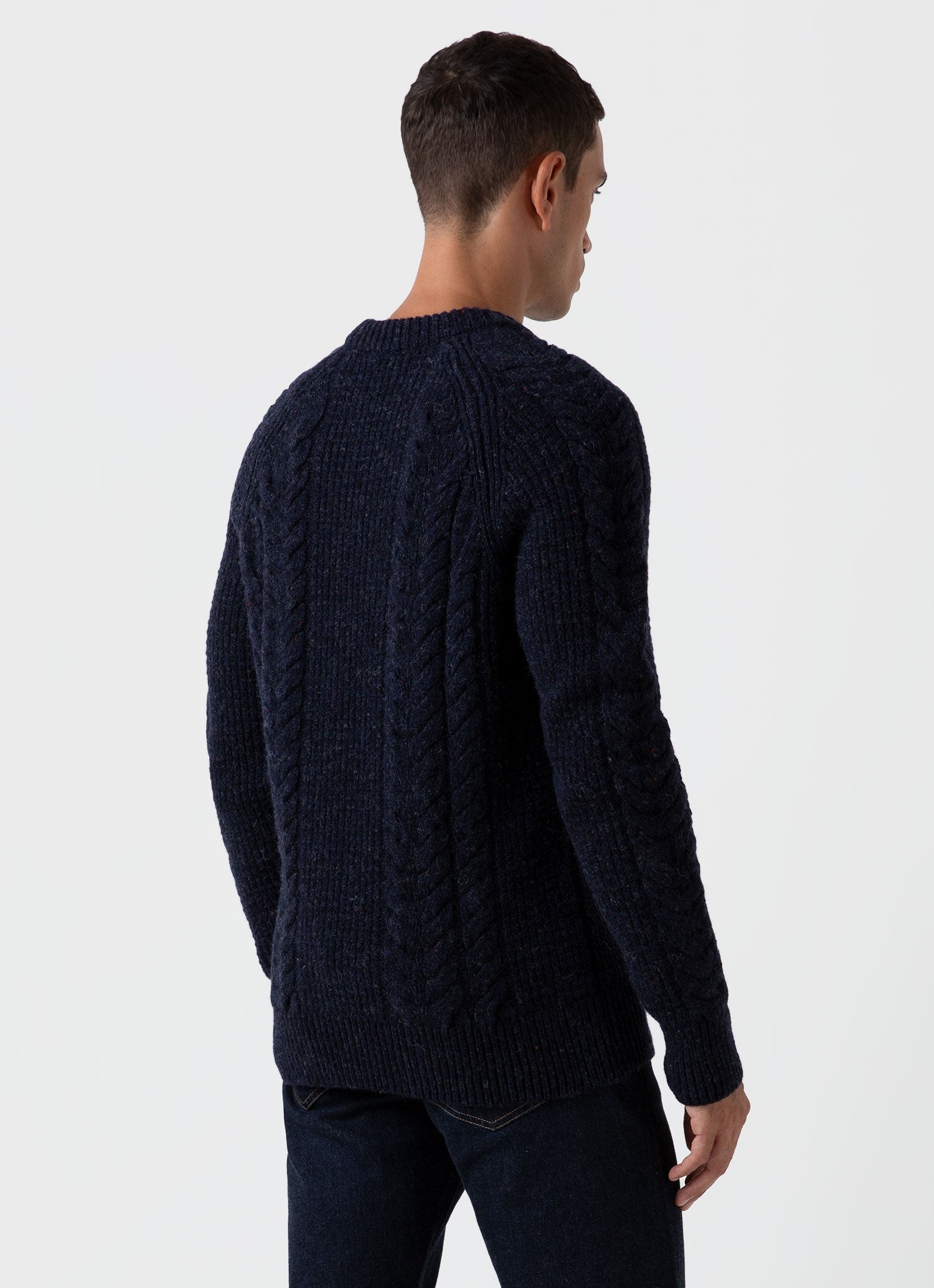 Textured Donegal Jumper - 4