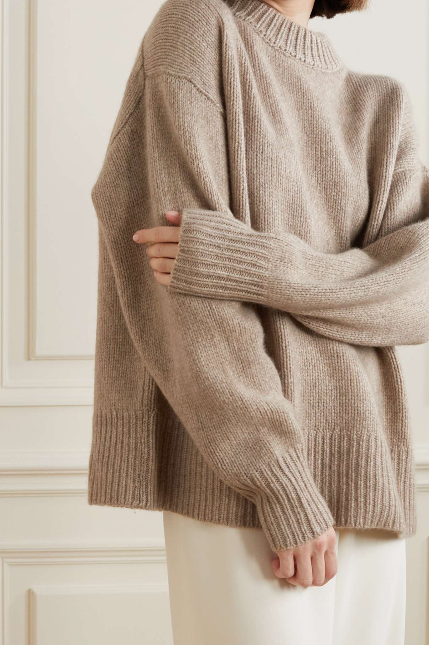 Galerie oversized cashmere sweater - 3