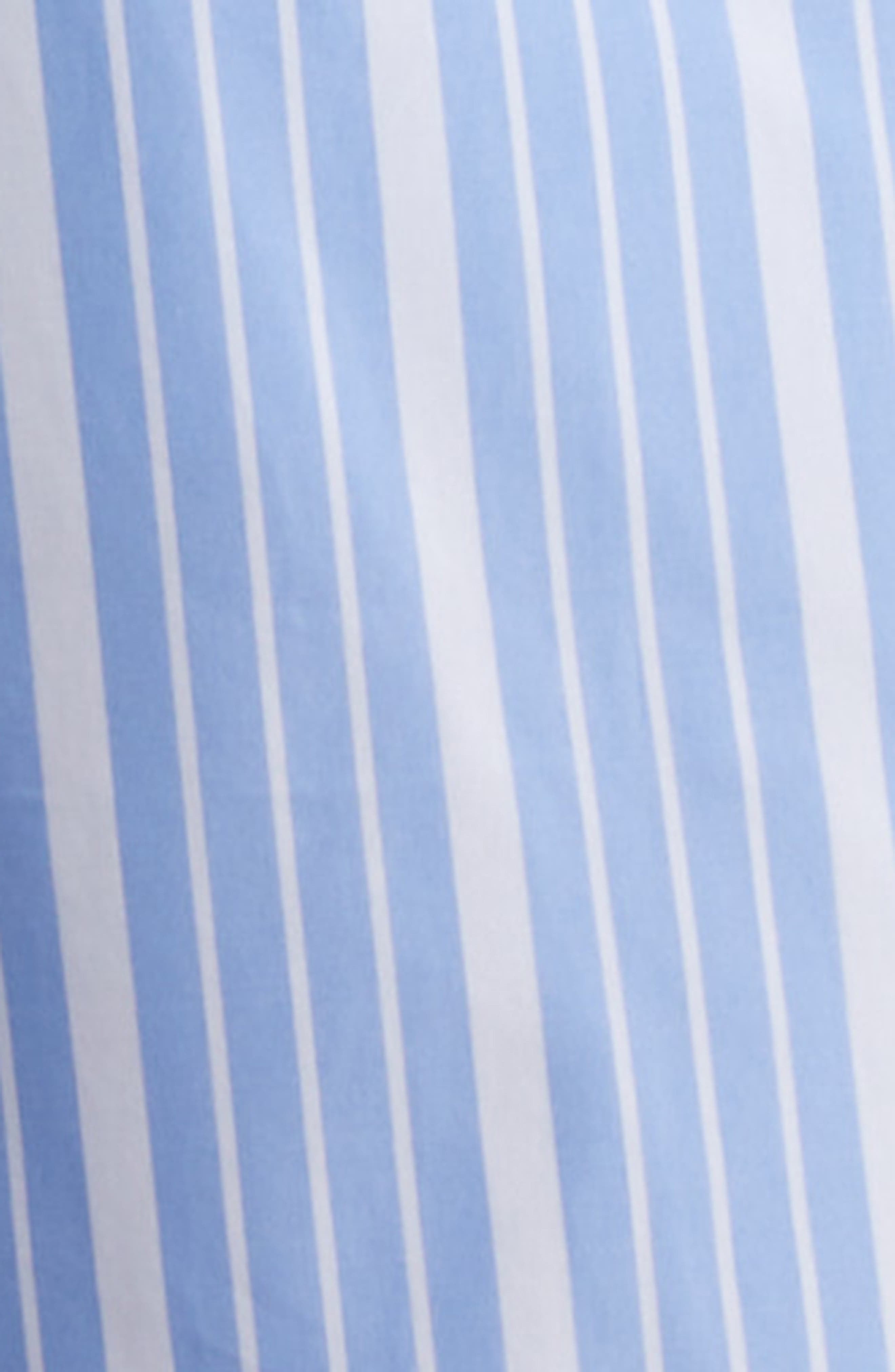 Jacquemus Le Short Aloe Stripe Shorts in Blue at Nordstrom - 7