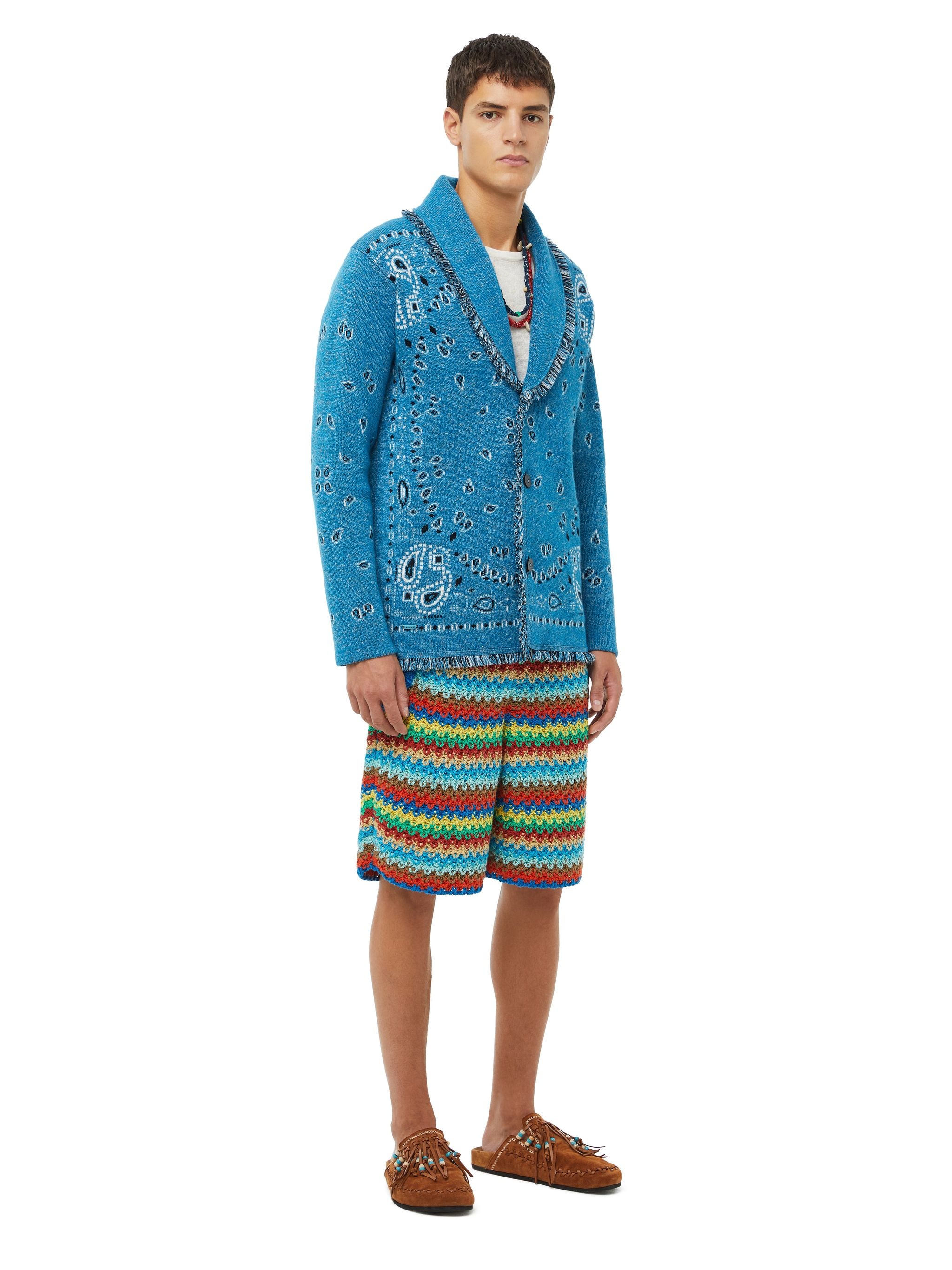 Bandana Jacquard Cardigan - 5