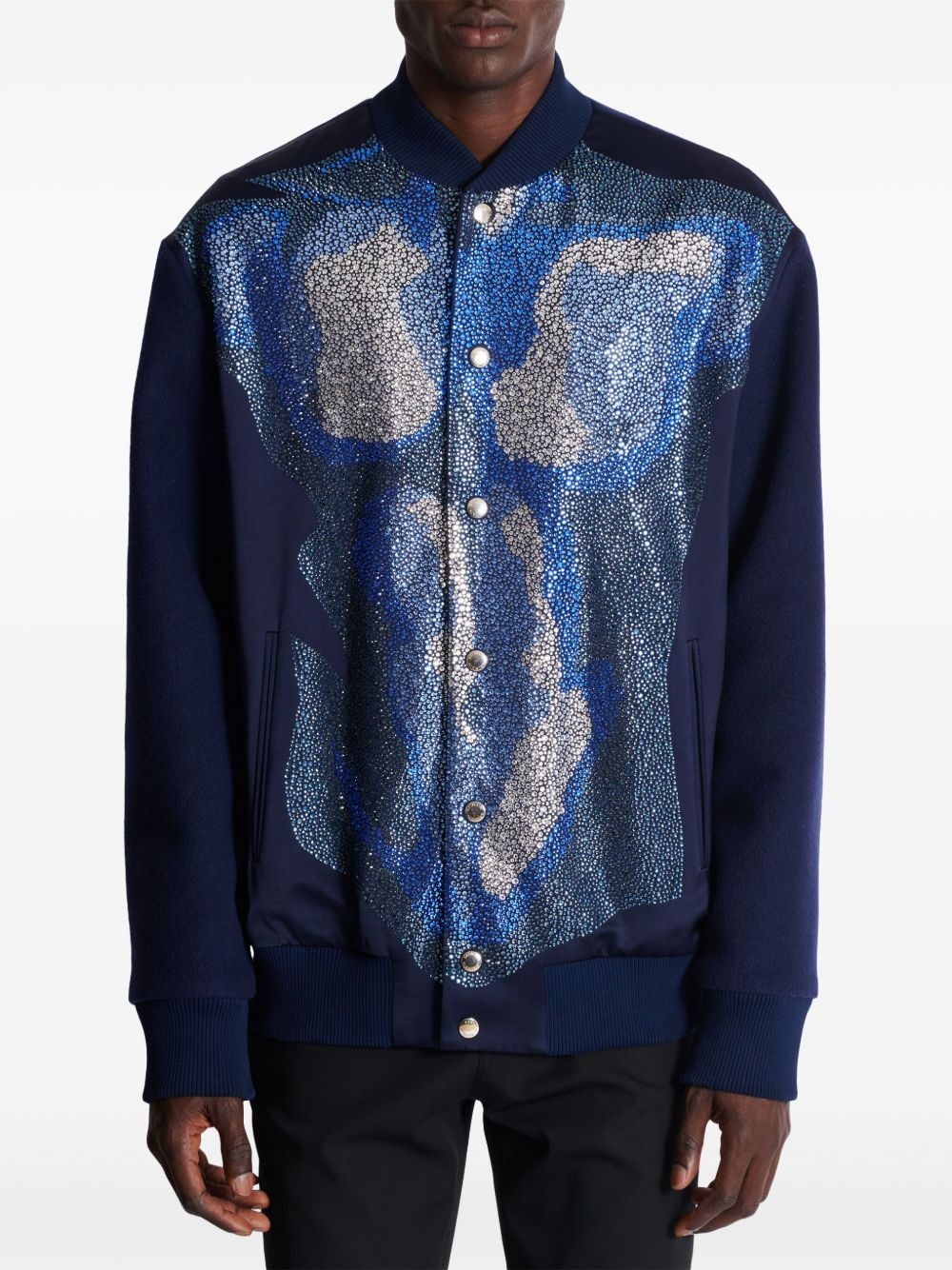 trompe l'oeil-print jacket - 4