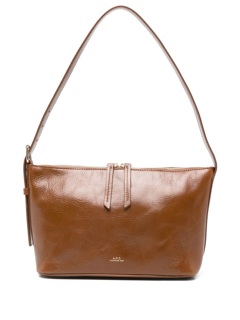 A.p.c. Leather Buckle-detail Tote Bag 1