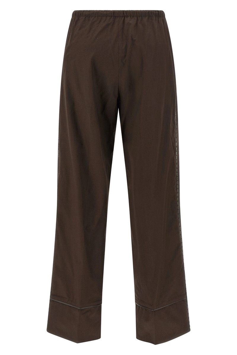 Yves Salomon Leather insert pants outlook