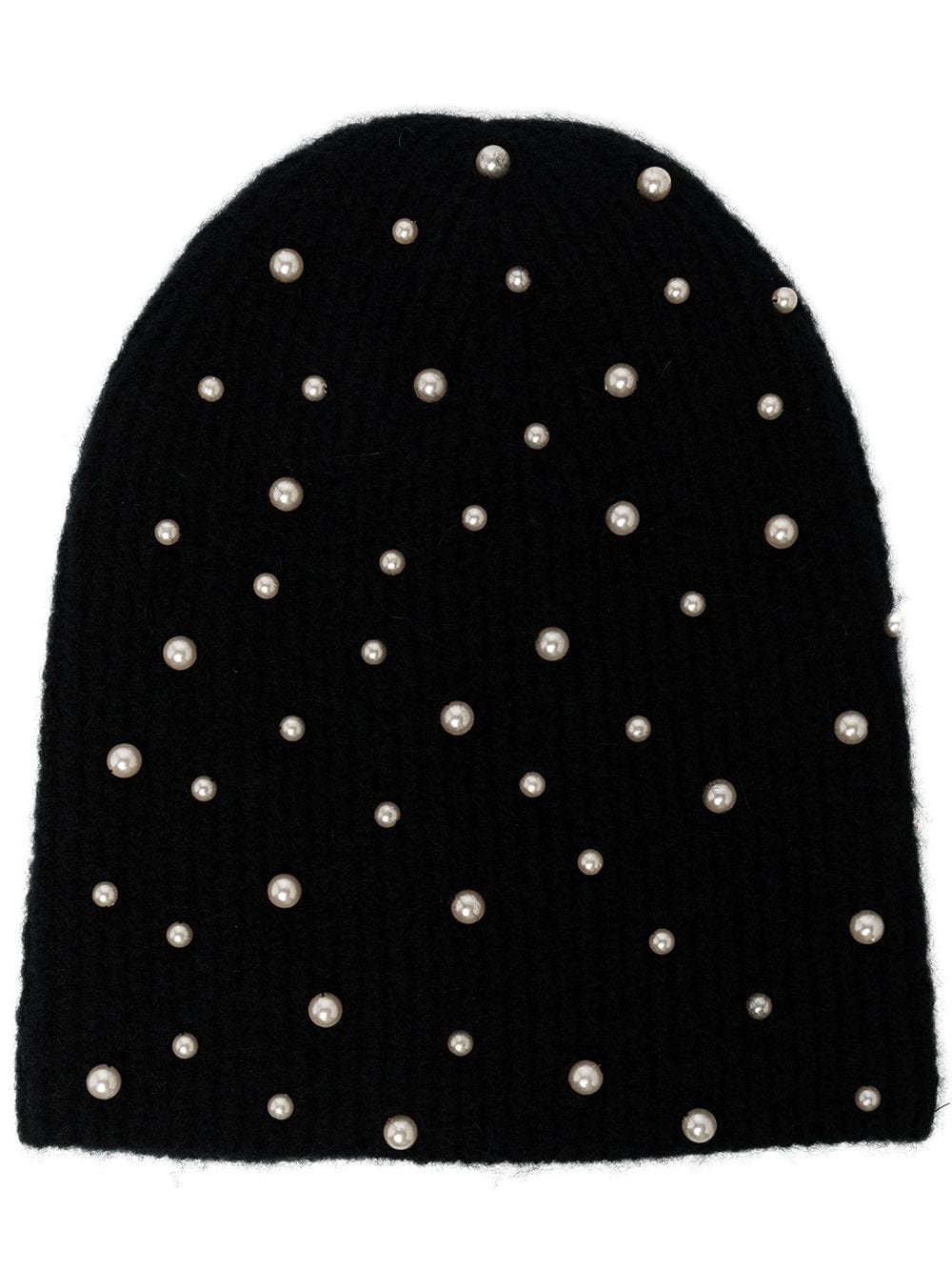 Coco pearl-embellished beanie - 1