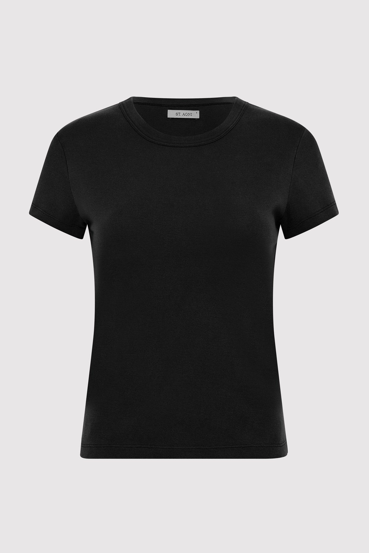 Organic Cotton Baby Tee - Black - 1