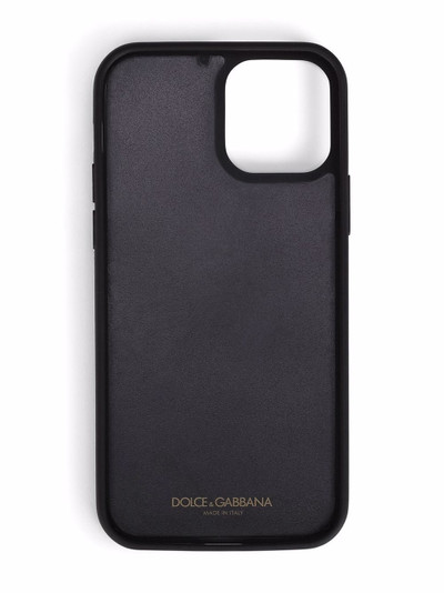 Dolce & Gabbana leopard-print iPhone 12 Pro Max case outlook