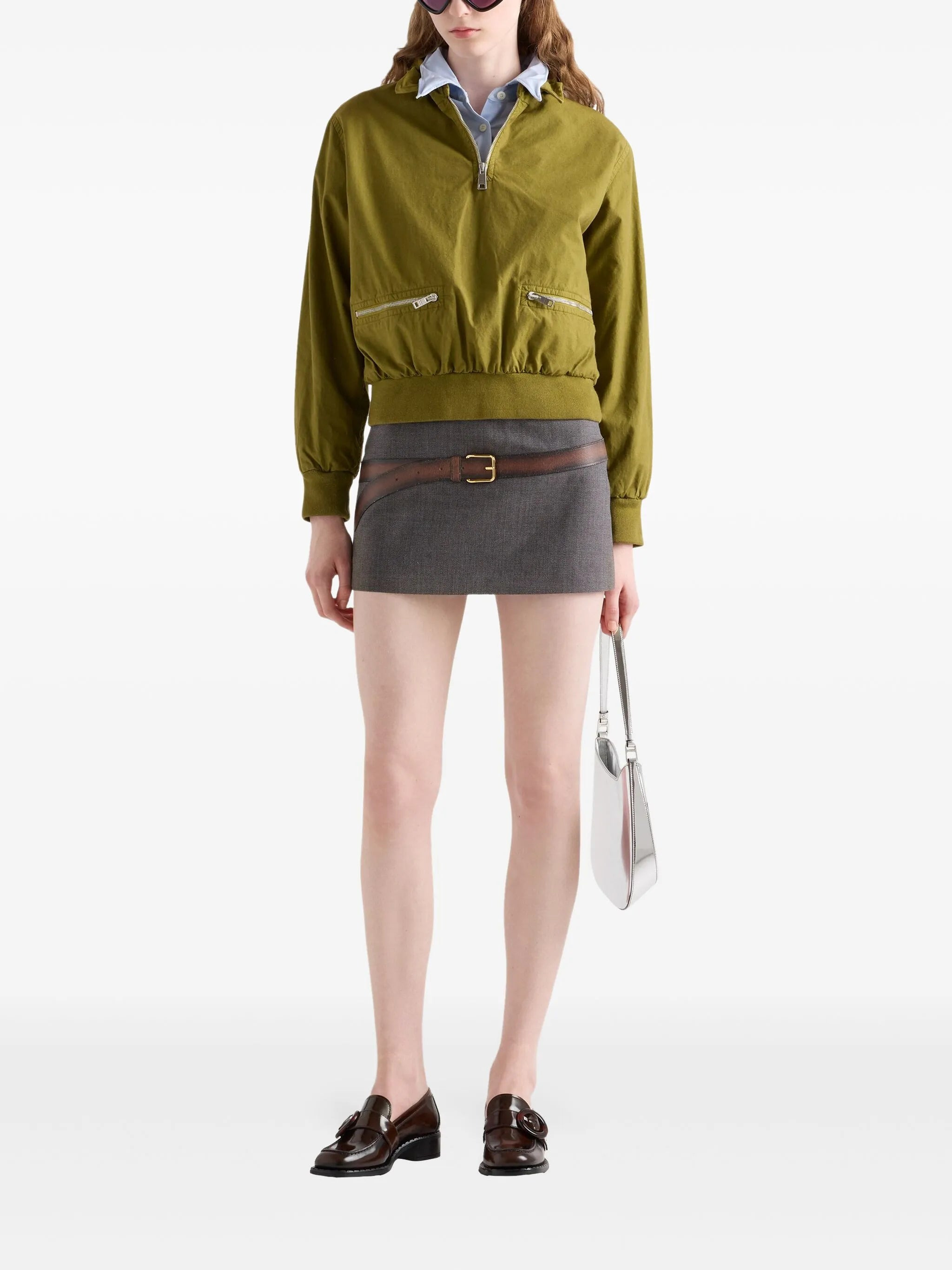 3D printed-belt mini skirt - 2