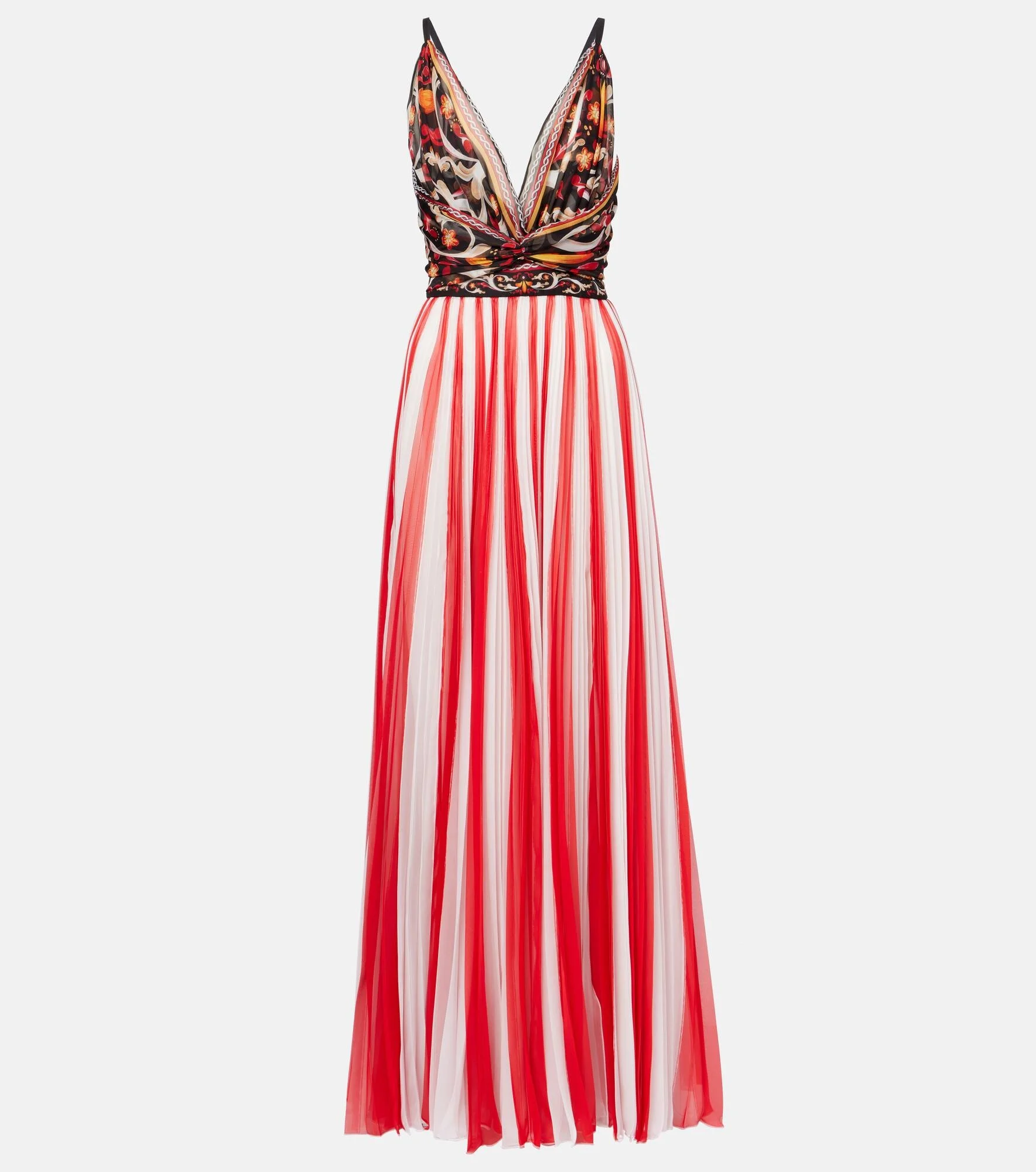 Printed maxi dress - 1