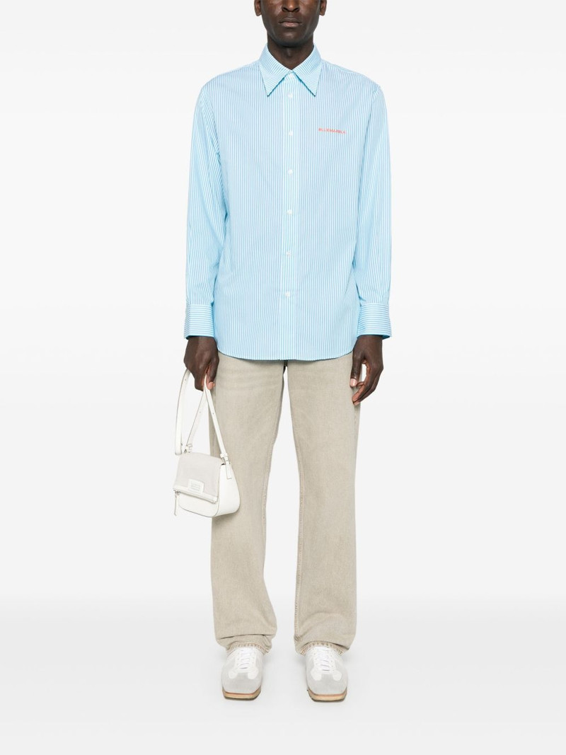 BLUEMARBLE striped poplin shirt outlook