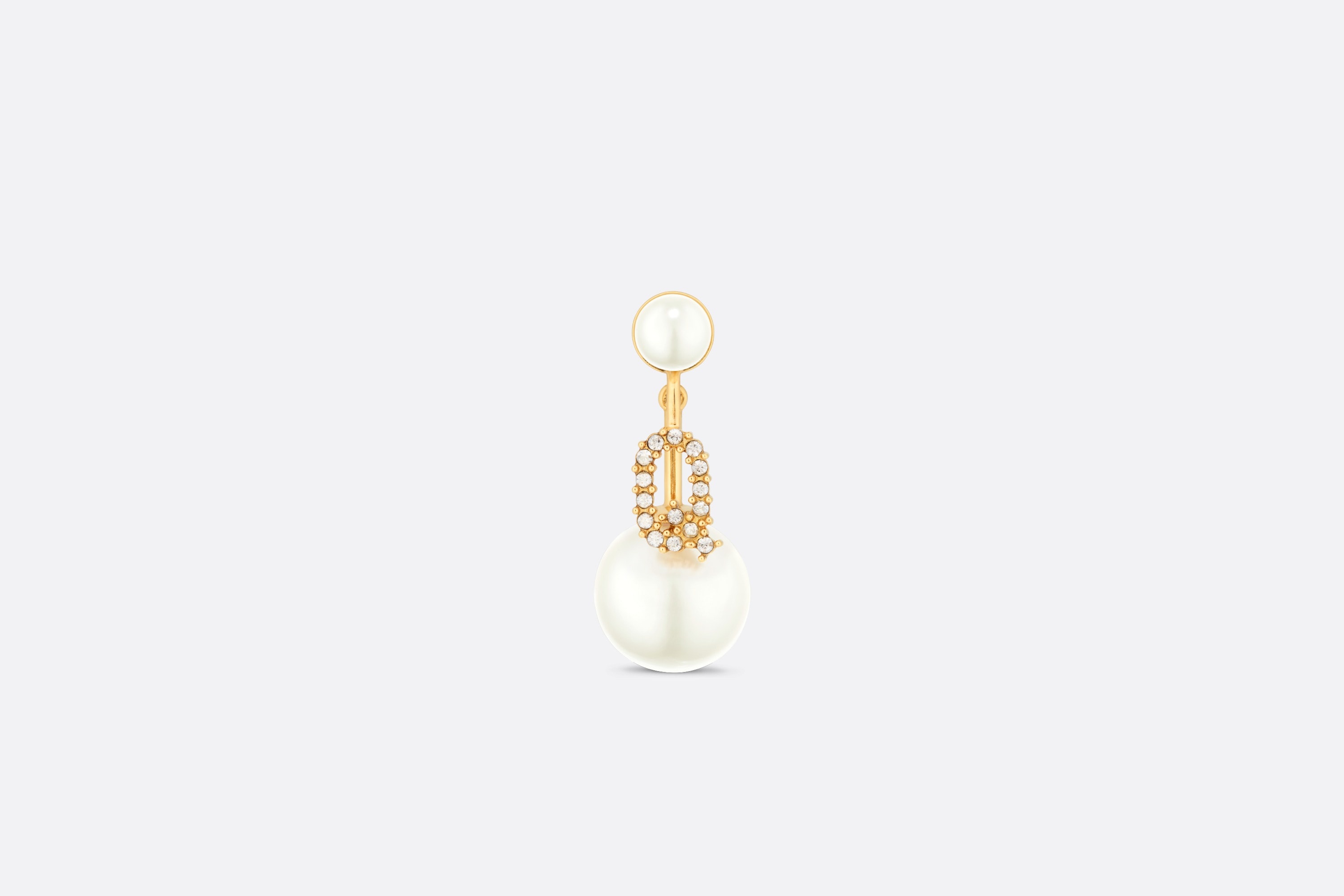 Dior My ABCDior Tribales Letter Q Earring REVERSIBLE