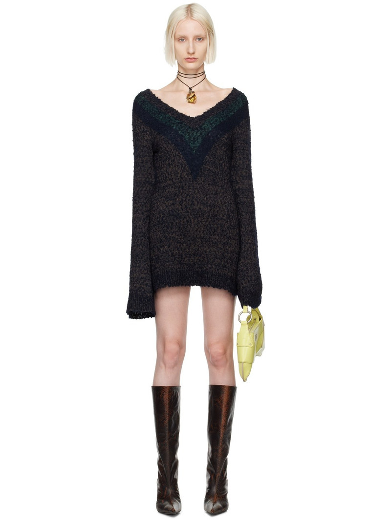 Navy Explosion Minidress 1