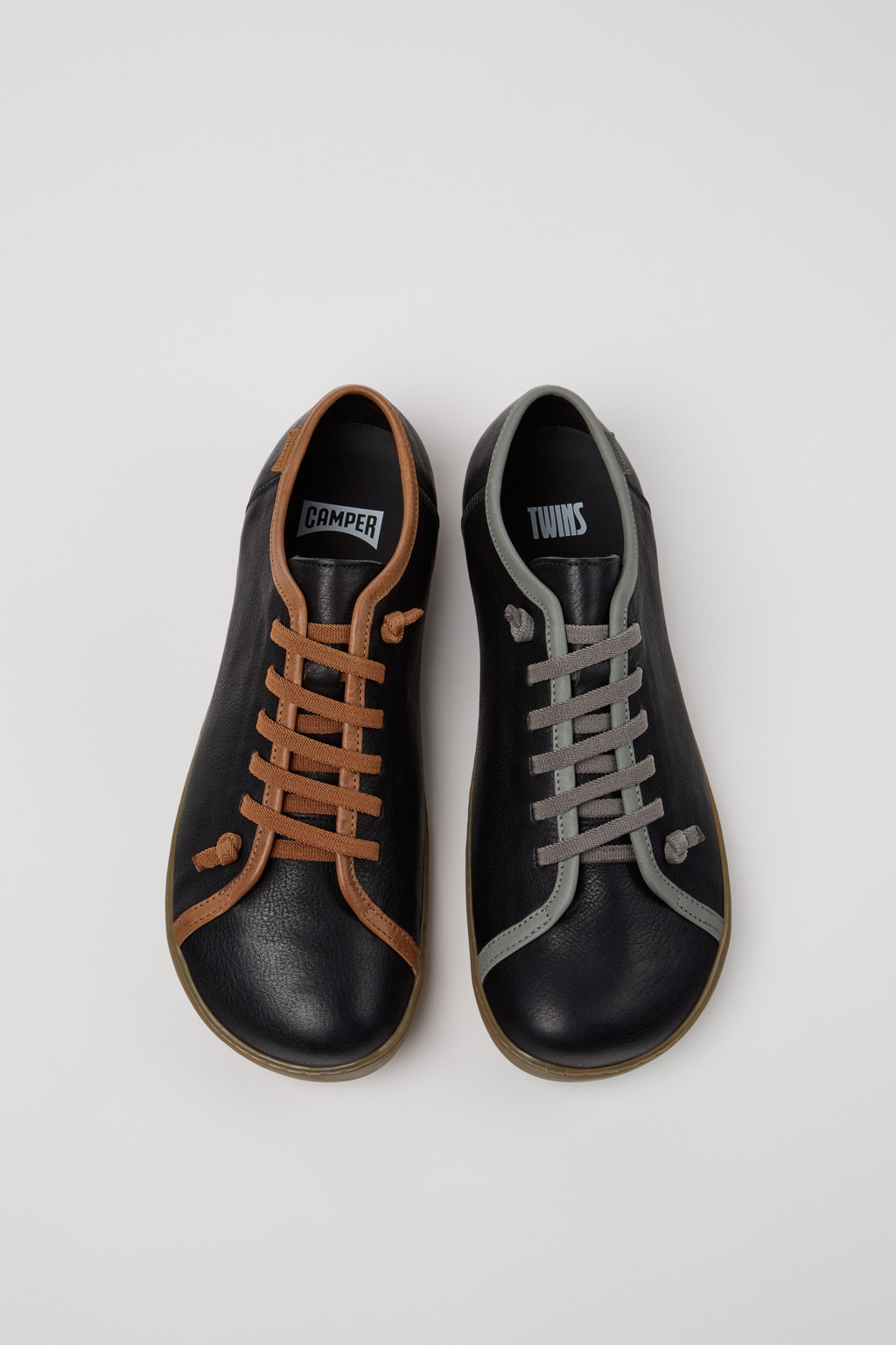 Multicolor Leather Shoes for Men. - 4