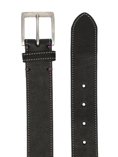 Paul Smith contrast-stitching leather belt outlook