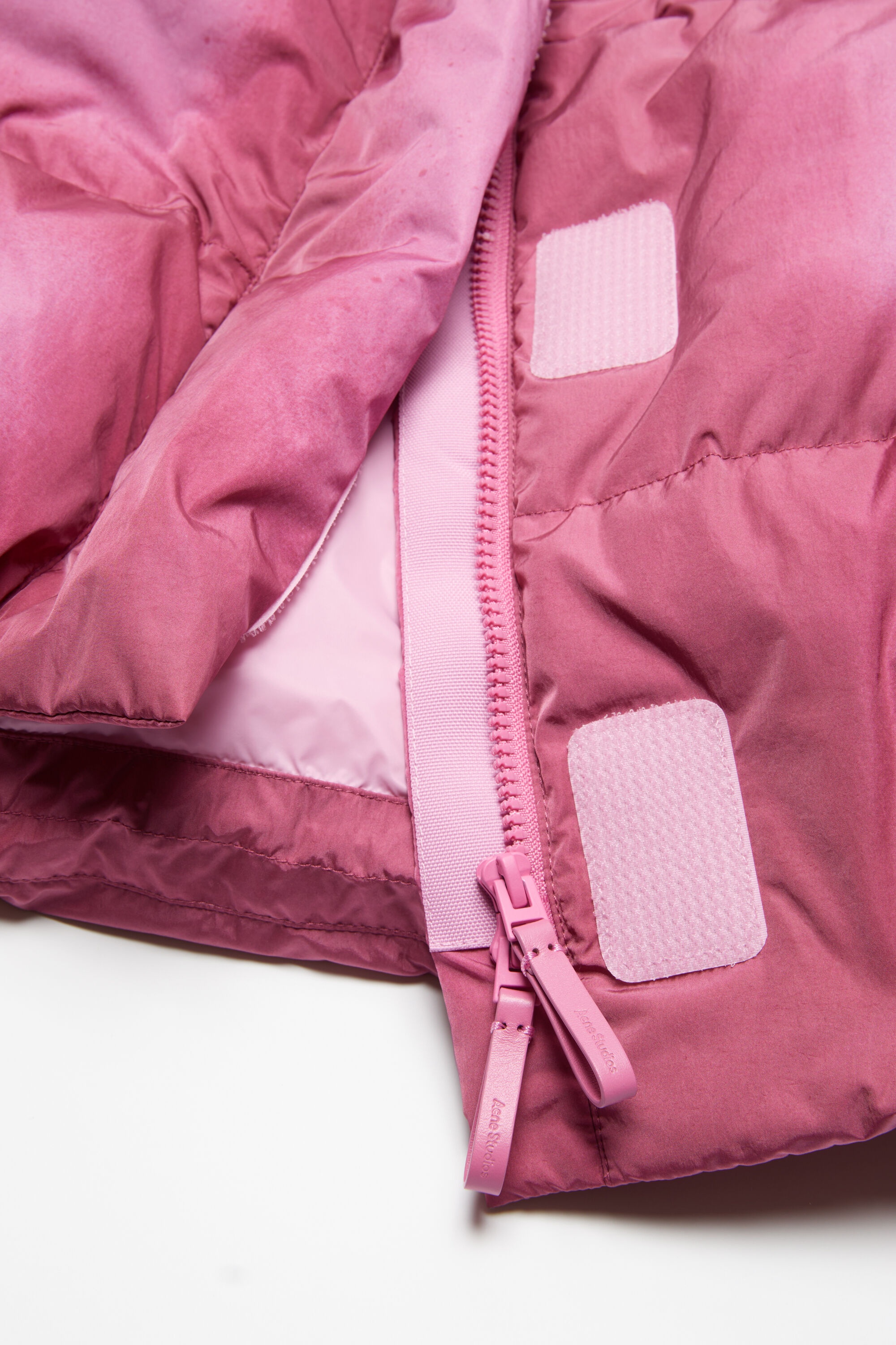 Down puffer jacket - Tango pink - 7